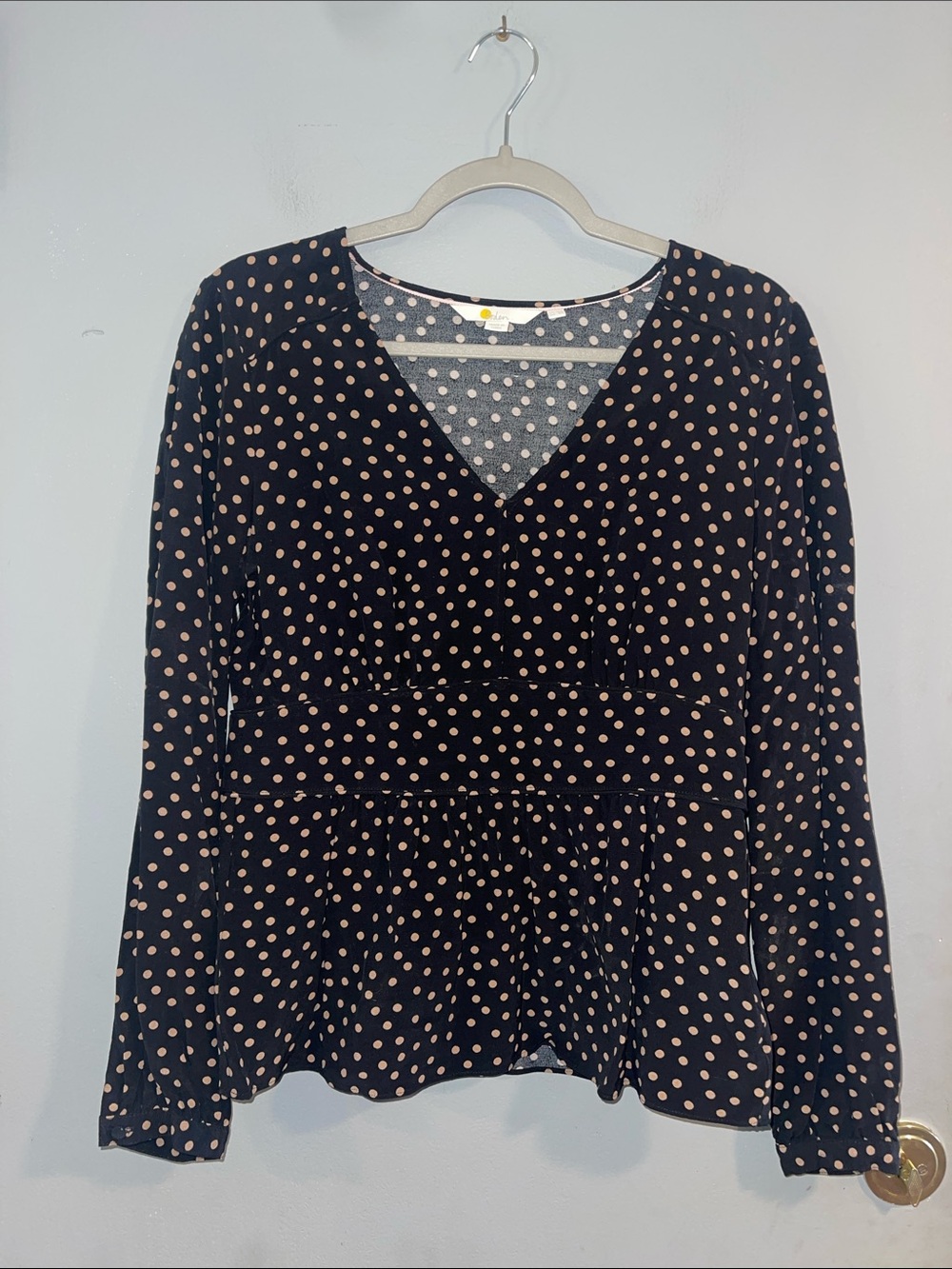 Boden "Elise"‎ polka dot Blouse Size 8 - Picture 2 of 8